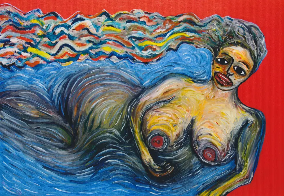 Swimming Nude